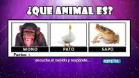Juegos de Animales para niños nombres gratis Screen Shot 0