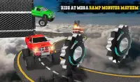 Impossível Stunt Faixas: Monstro Jogos de caminhão Screen Shot 11