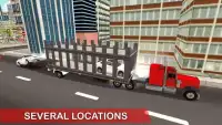 City Car Cargo Truck Transport Screen Shot 2