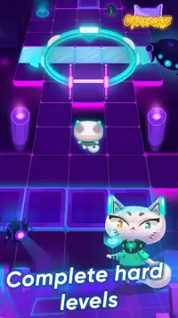Cybercats offline puzzle game Screen Shot 3