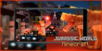 Jurassic Minecraft World MCPE Screen Shot 2