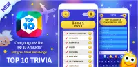 TOP 10 TRIVIA -  Quiz Questions Screen Shot 6