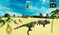 TRex Jurassic Dinosaur Sim 3D Screen Shot 7
