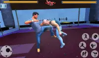 fighting games club 2019: bodybuilder wrestling Screen Shot 7
