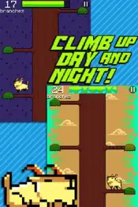 Goat Up! Free Animal Tree Climber Game Screen Shot 2