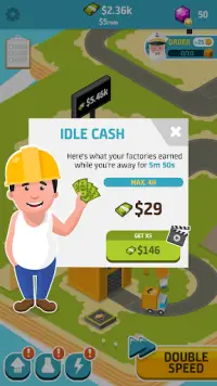 Idle Industry World Screen Shot 1