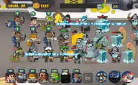 Zombies Defense vs Superhero Space Army of Dead Screen Shot 0