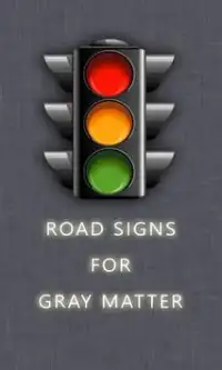 Road Signs for Gray Matter Screen Shot 0