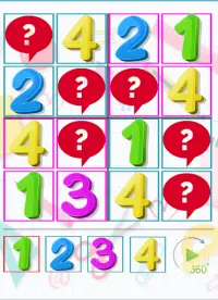 Juego de sudoku para niños 3x3 4x4 Gratis Screen Shot 5