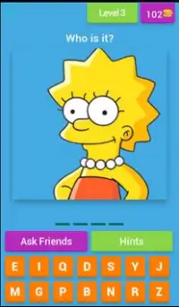 Guess the Simpsons characters Screen Shot 3