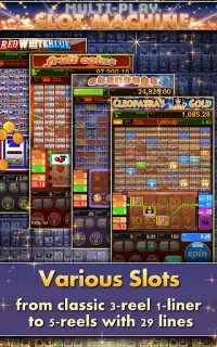 Multi Play Slot Machine Screen Shot 2