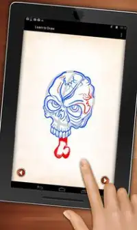 Tattoo Skulls Drawing Lessons Screen Shot 2