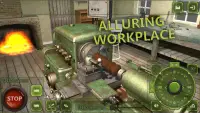 Lathe Machine 3D: Milling & Turning Simulator Game Screen Shot 0