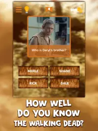 Quiz for Walking Dead - Fan Trivia Game Screen Shot 8