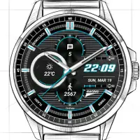 Racing Watch Face & Clock Widget Screen Shot 13