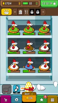 Rooster Booster - Idle Chicken Clicker Screen Shot 2