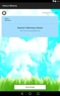 Henry's Memory Screen Shot 4