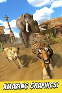 Savanna Run - Animal Simulator Screen Shot 2