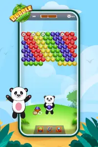 Bubble Shooter 2021 : Panda rescue world Screen Shot 6