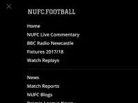 NUFC FAN APP - Newcastle United Football Club Screen Shot 8