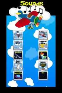 Airplane Games For Kids-Sounds Screen Shot 1