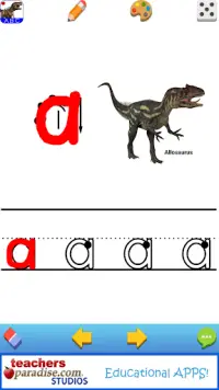 Dino ABC Alphabet Screen Shot 3