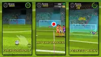 Football Shoot Goal: Soccer Perfect Kicks Shootout Screen Shot 1