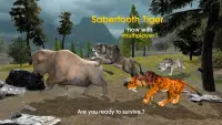 Sabertooth Tiger Chase Sim Screen Shot 0