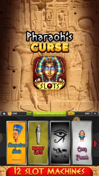 Pharaoh's Curse Slots Free Screen Shot 0