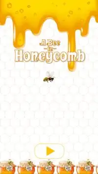 A bee in honeycomb Screen Shot 0