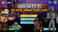 Haunted Block Mansion FPS Mod Screen Shot 0