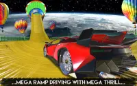 Crazy Car Stunts 2020: 3D GT Car Mega Ramp Jumping Screen Shot 0