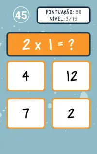 Jogos matemáticos para crianças Screen Shot 2