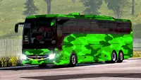 Army Bus Simulator Coach Army Bus Driving Games Screen Shot 0