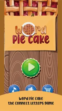 Word Pie Cake - Connect Letters Game Screen Shot 0
