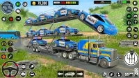 Crazy Car Transport Truck Game Screen Shot 1