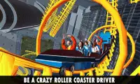 Roller Coaster Crazy Sky Tour Screen Shot 0