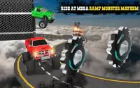 Impossível Stunt Faixas: Monstro Jogos de caminhão Screen Shot 6