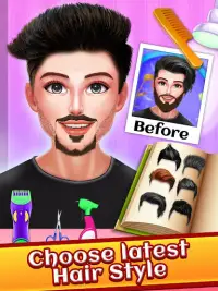 Celebrity Beard Salon Makeover - Salon Game Screen Shot 6