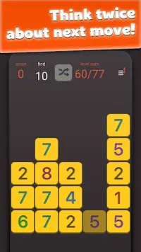 Sum X - simple math puzzle Screen Shot 1