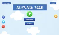 Airplane Hook -in ten trials Screen Shot 1