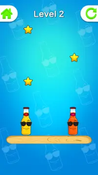 Tap The Bottle - Single Touch hyper casual game Screen Shot 2