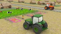 New Village Farming Tractor Parking Game Screen Shot 4