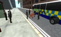 Transport Prisoner: Police City Bus Driving Game Screen Shot 1
