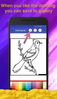 Birds Coloring Game for Kids Screen Shot 4