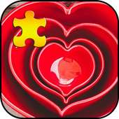 Hearts Jigsaw Puzzles Game