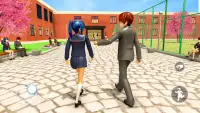 anime န်းကျောင်းမိန်းကလေးဂိမ် Screen Shot 0