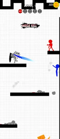 Stickman Hero: Teleport Fight Screen Shot 1