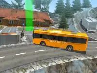 Entrenador Bus Hill Climb Sim Screen Shot 7