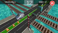 RailRoad Crossing 3D 🚅 Train Simulator Game Screen Shot 12